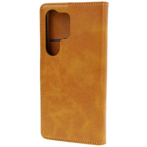 Kup Etui z klapką Bizon Case Pocket do Samsung Galaxy S25 Ultra brązowe - BIZ8121 - {ean13} - Sklep Home Screen