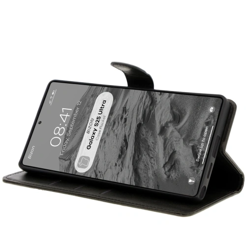 Kup Etui s klopou Bizon Case Pocket pro Samsung Galaxy S25 Ultra černé - BIZ8122 - {ean13} - Sklep Home Screen