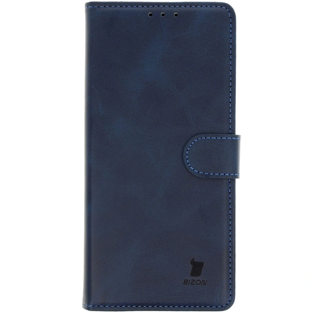 Etui z klapką Bizon Case Pocket do Samsung Galaxy S25 Ultra granatowe