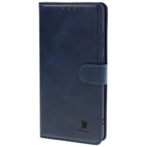 Etui z klapką Bizon Case Pocket do Samsung Galaxy S25 Ultra granatowe
