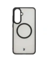 Kup Etui z pierścieniem magnetycznym Bizon Case MatteO do Samsung Galaxy A56 5G półprzezroczyste z czarną ramką - BIZ8124 - {ean13} - Sklep Home Screen