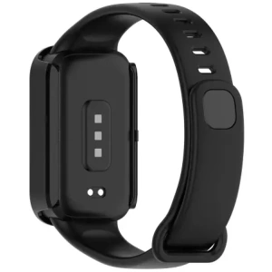 Kup Bizon Case+Glass Watch Xiaomi Smart Band 9 Activ / Redmi Band 3 negru - BIZ8125 - {ean13} - Sklep Home Screen