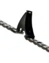Kup Pásek z nerezové oceli Bizon Strap Watch Aura do Samsung Galaxy Fit 3 černý - BIZ8126 - {ean13} - Sklep Home Screen