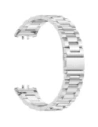 Kup Pasek ze stali nierdzewnej Bizon Strap Watch Aura do Samsung Galaxy Fit 3 srebrny - BIZ8127 - {ean13} - Sklep Home Screen
