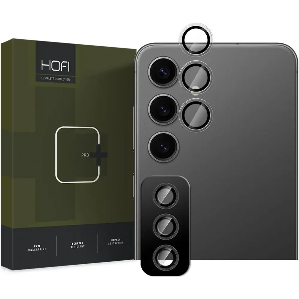 Szkło na obiektyw aparatu Hofi Camring Pro+ Samsung Galaxy S25+ Plus Clear
