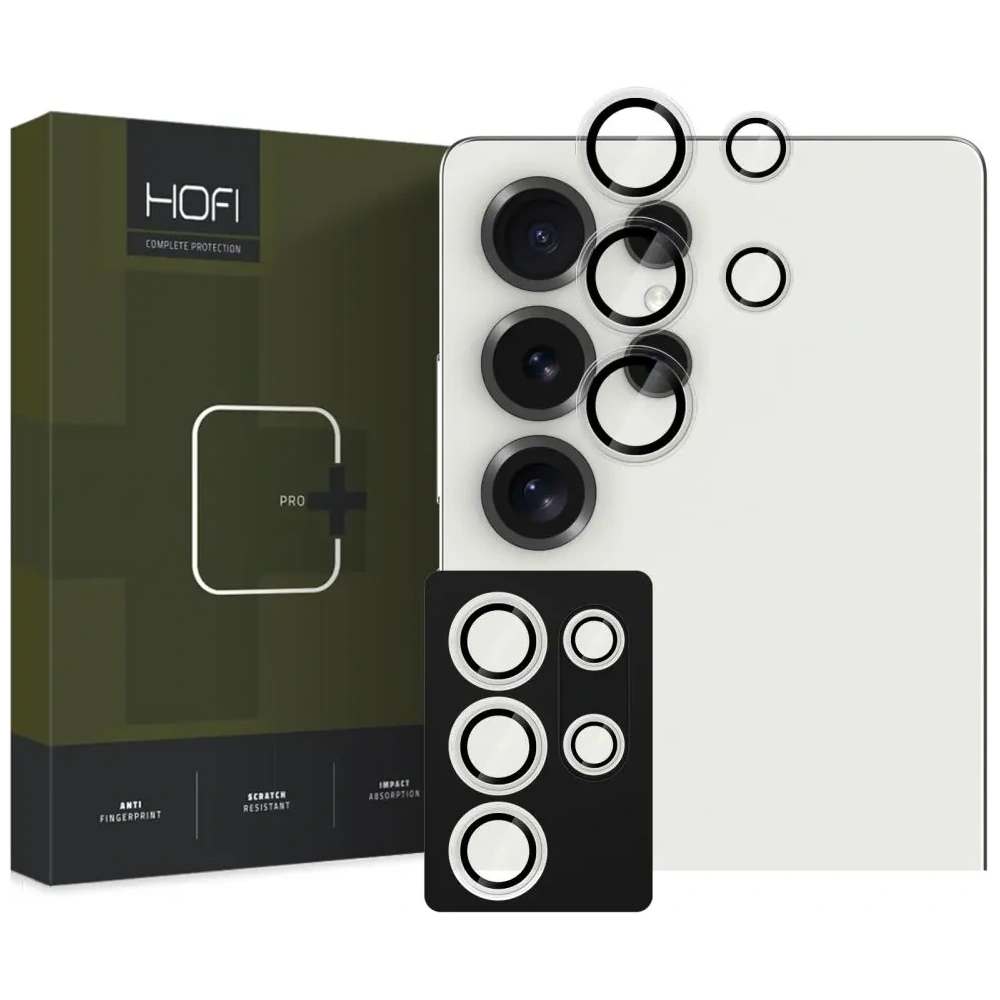 Szkło na obiektyw aparatu Hofi Camring Pro+ Samsung Galaxy S25 Ultra Clear