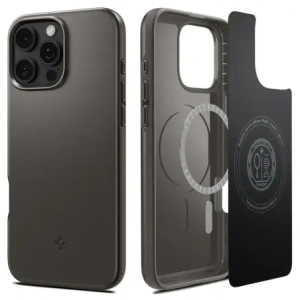 Kup Etui Spigen Thin Fit Mag MagSafe Apple iPhone 16 Pro Gunmetal - SPN16585 - {ean13} - Sklep Home Screen