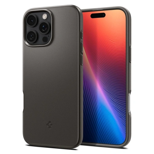 Kup Etui Spigen Thin Fit Mag MagSafe Apple iPhone 16 Pro Gunmetal - SPN16585 - {ean13} - Sklep Home Screen