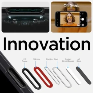 Kup Spigen Ultra Hybrid T Mag MagSafe Apple iPhone 16 Frost Black - SPN16586 - {ean13} - Sklep Home Screen