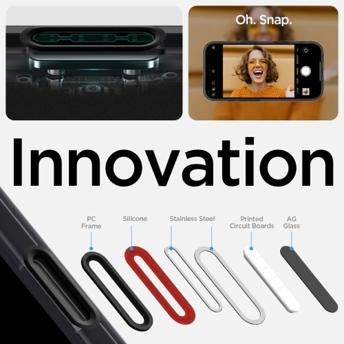 Kup Etui Spigen Ultra Hybrid T Mag MagSafe Apple iPhone 16 Frost Black - SPN16586 - {ean13} - Sklep Home Screen