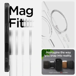 Kup Spigen Ultra Hybrid T Mag MagSafe Apple iPhone 16 Frost Black - SPN16586 - {ean13} - Sklep Home Screen