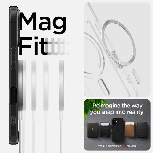 Buy Spigen Ultra Hybrid T Mag MagSafe Apple iPhone 16 Frost Black - SPN16586 - {ean13} - Home Screen Store Europe