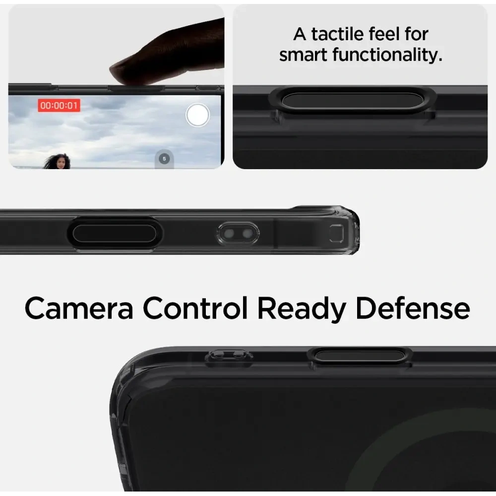 Etui Spigen Ultra Hybrid T Mag MagSafe Apple iPhone 16 Frost Black