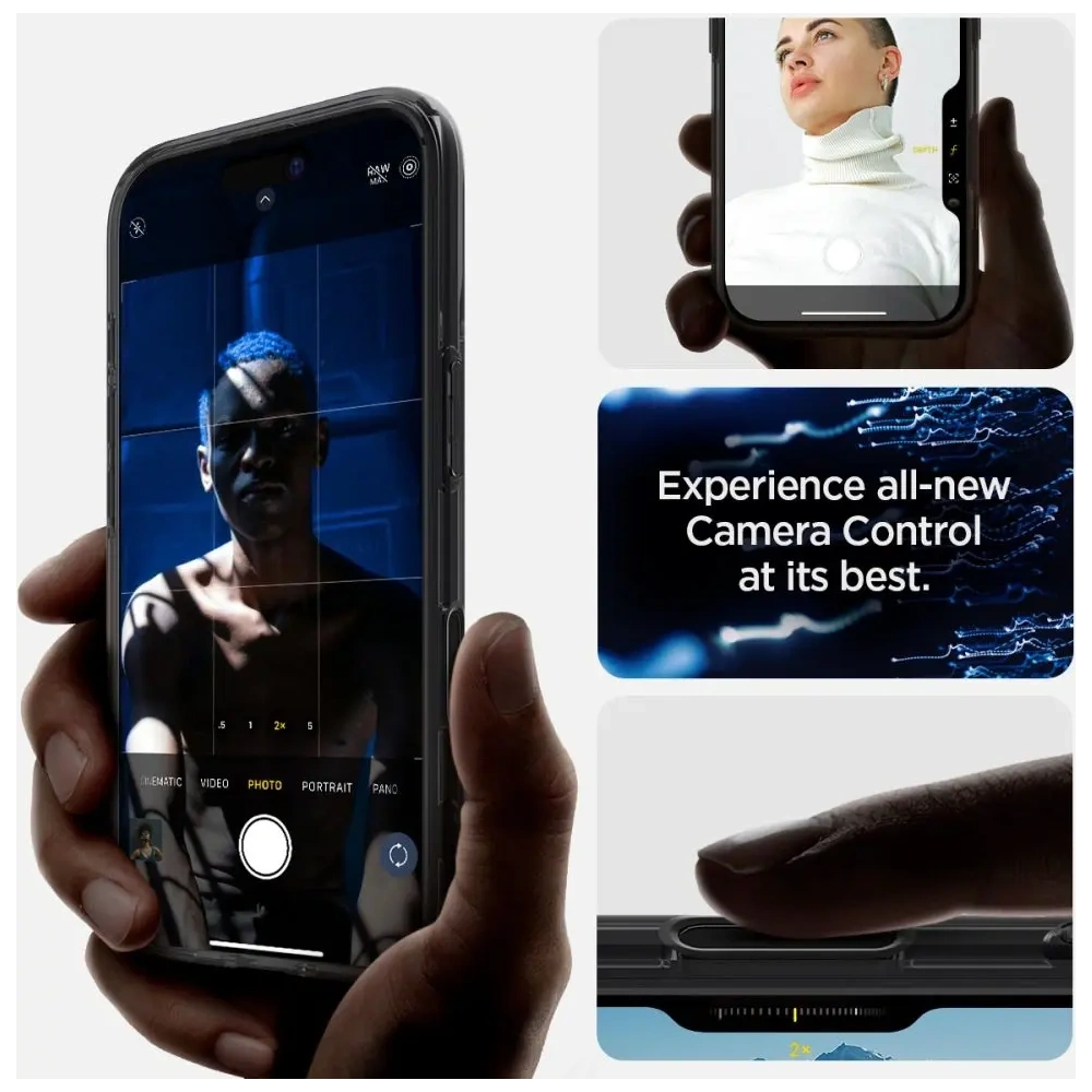 Etui Spigen Ultra Hybrid T Mag MagSafe Apple iPhone 16 Frost Black