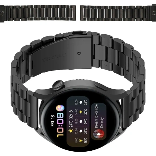 Kup Ceas inteligent Bizon Strap Aura 18 mm negru - BIZ8129 - {ean13} - Sklep Home Screen