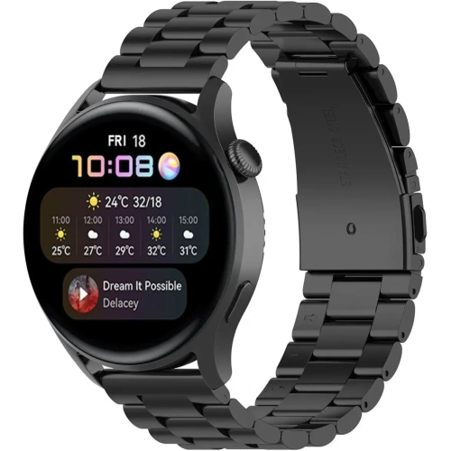 Kup Ceas inteligent Bizon Strap Aura 18 mm negru - BIZ8129 - {ean13} - Sklep Home Screen