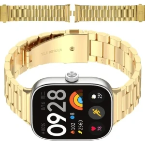 Buy Bizon Strap Watch Aura Xiaomi Redmi Watch 4 / Smart Band 8 Pro / 9 Pro gold - BIZ8131 - {ean13} - Home Screen Store Europe