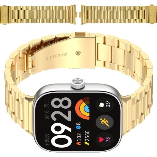Buy Bizon Strap Watch Aura Xiaomi Redmi Watch 4 / Smart Band 8 Pro / 9 Pro gold - BIZ8131 - {ean13} - Home Screen Store Europe