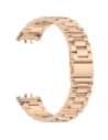 Kup Pasek ze stali nierdzewnej Bizon Strap Watch Aura do Samsung Galaxy Fit 3 różowozłoty - BIZ8132 - {ean13} - Sklep Home Screen