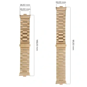 Buy Bizon Strap Watch Aura Xiaomi Redmi Watch 4 / Smart Band 8 Pro / 9 Pro rose gold - BIZ8134 - {ean13} - Home Screen Store Europe