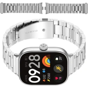 Buy Bizon Strap Watch Aura Xiaomi Redmi Watch 4 / Smart Band 8 Pro / 9 Pro silver - BIZ8135 - {ean13} - Home Screen Store Europe