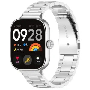 Buy Bizon Strap Watch Aura Xiaomi Redmi Watch 4 / Smart Band 8 Pro / 9 Pro silver - BIZ8135 - {ean13} - Home Screen Store Europe