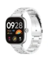 Kup Pasek ze stali nierdzewnej Bizon Strap Watch Aura do Xiaomi Redmi Watch 4 / Smart Band 8 Pro / 9 Pro srebrny - BIZ8135 - {ean13} - Sklep Home Screen