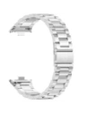 Kup Pasek ze stali nierdzewnej Bizon Strap Watch Aura do Xiaomi Redmi Watch 4 / Smart Band 8 Pro / 9 Pro stříbrný - BIZ8135 - {ean13} - Sklep Home Screen