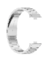Kup Pasek ze stali nierdzewnej Bizon Strap Watch Aura do Xiaomi Redmi Watch 4 / Smart Band 8 Pro / 9 Pro srebrny - BIZ8135 - {ean13} - Sklep Home Screen