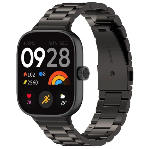 Kup Bizon Strap Uhr Aura Xiaomi Redmi Uhr 4 / Smart Band 8 Pro / 9 Pro schwarz - BIZ8137 - {ean13} - Sklep Home Screen