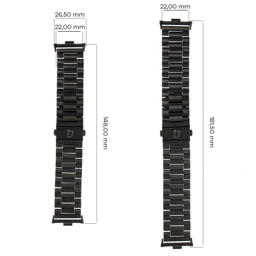 Kup Bizon Strap Uhr Aura Xiaomi Redmi Uhr 4 / Smart Band 8 Pro / 9 Pro schwarz - BIZ8137 - {ean13} - Sklep Home Screen