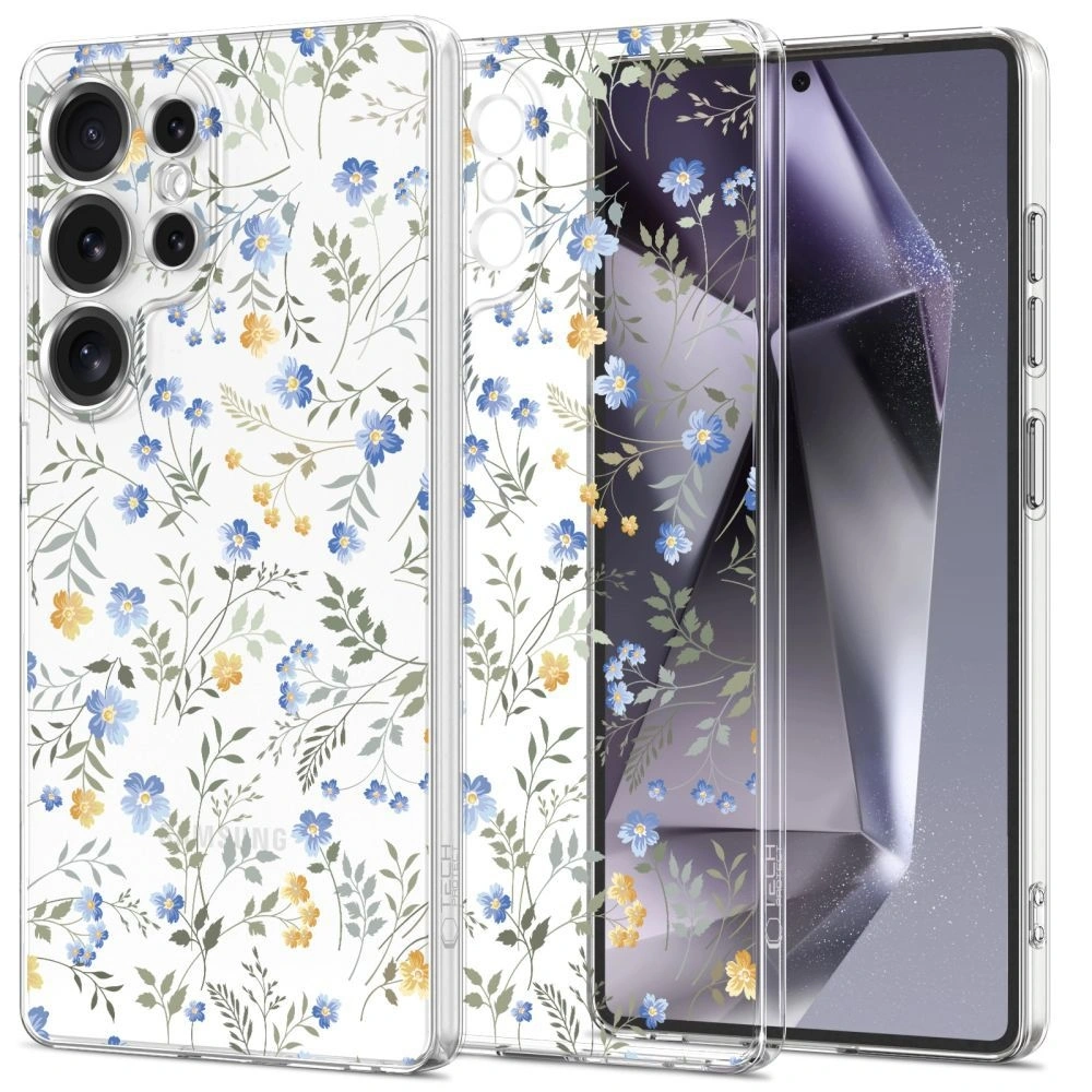 Etui Tech-Protect Flexair Samsung Galaxy S25 Ultra Spring Flowers