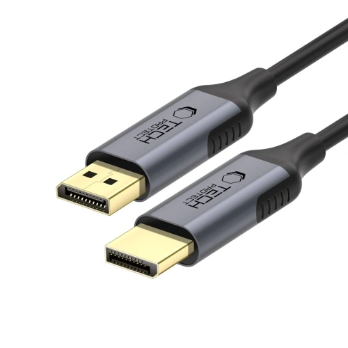 Buy Tech-Protect Ultraboost Cable DisplayPort / DisplayPort 1.4 4K 60Hz 200cm Black - THP3802 - {ean13} - Home Screen Store Europe