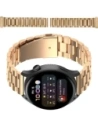 Kup Ceas inteligent Bizon Strap Aura 18 mm roz-auriu - BIZ8143 - {ean13} - Sklep Home Screen