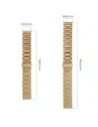Kup Ceas inteligent Bizon Strap Aura 18 mm roz-auriu - BIZ8143 - {ean13} - Sklep Home Screen