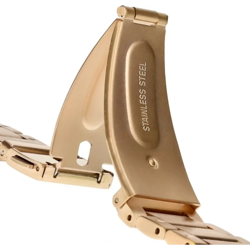 Kup Ceas inteligent Bizon Strap Aura 18 mm roz-auriu - BIZ8143 - {ean13} - Sklep Home Screen