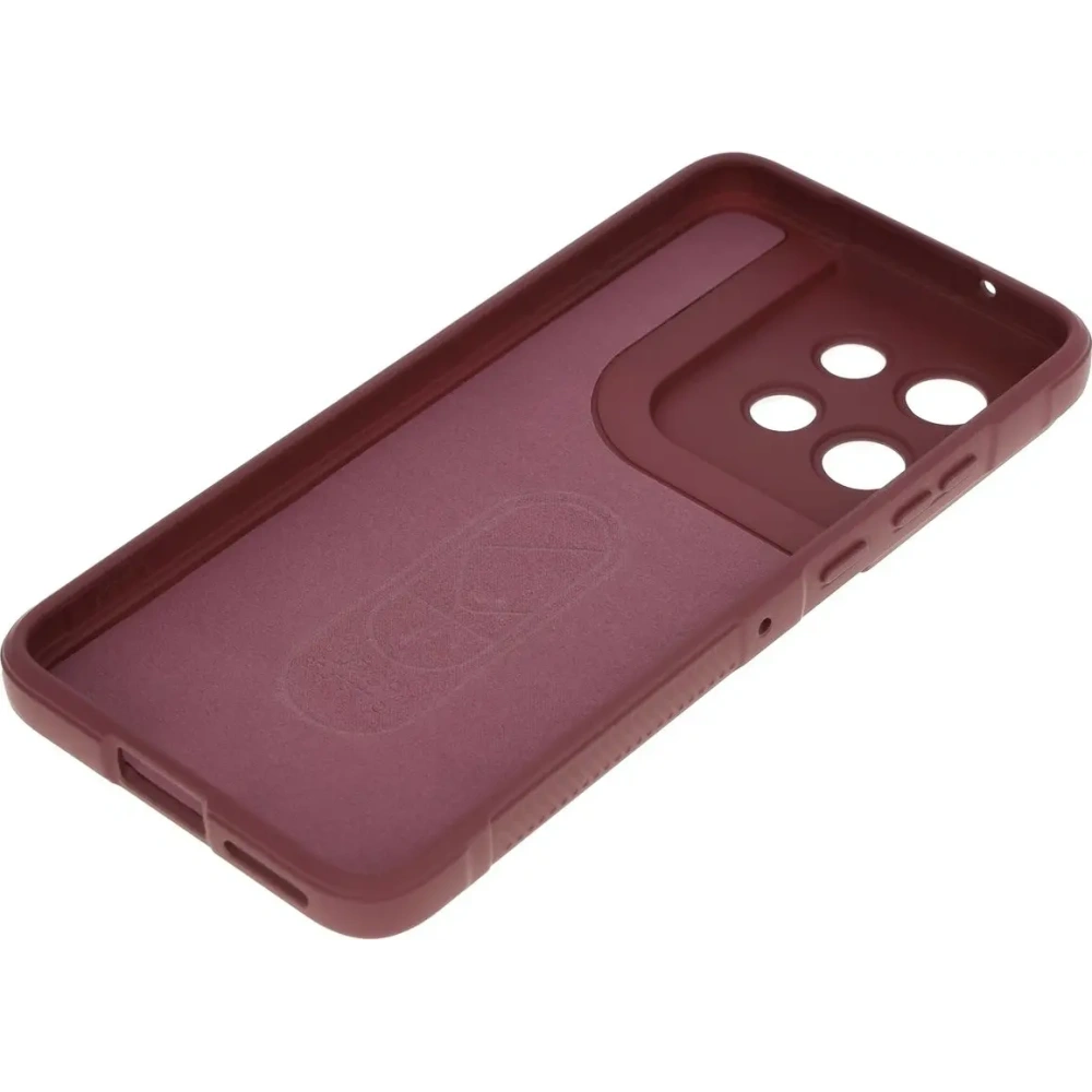 Pancerne etui Bizon Case Tur do Motorola Edge 50 Neo ciemnofioletowe