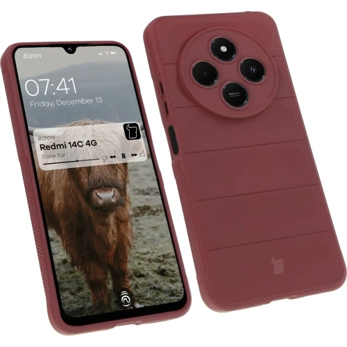 Buy Bizon Case Tur Xiaomi Redmi 14C 4G / POCO C75 dark purple - BIZ8146 - {ean13} - Home Screen Store Europe