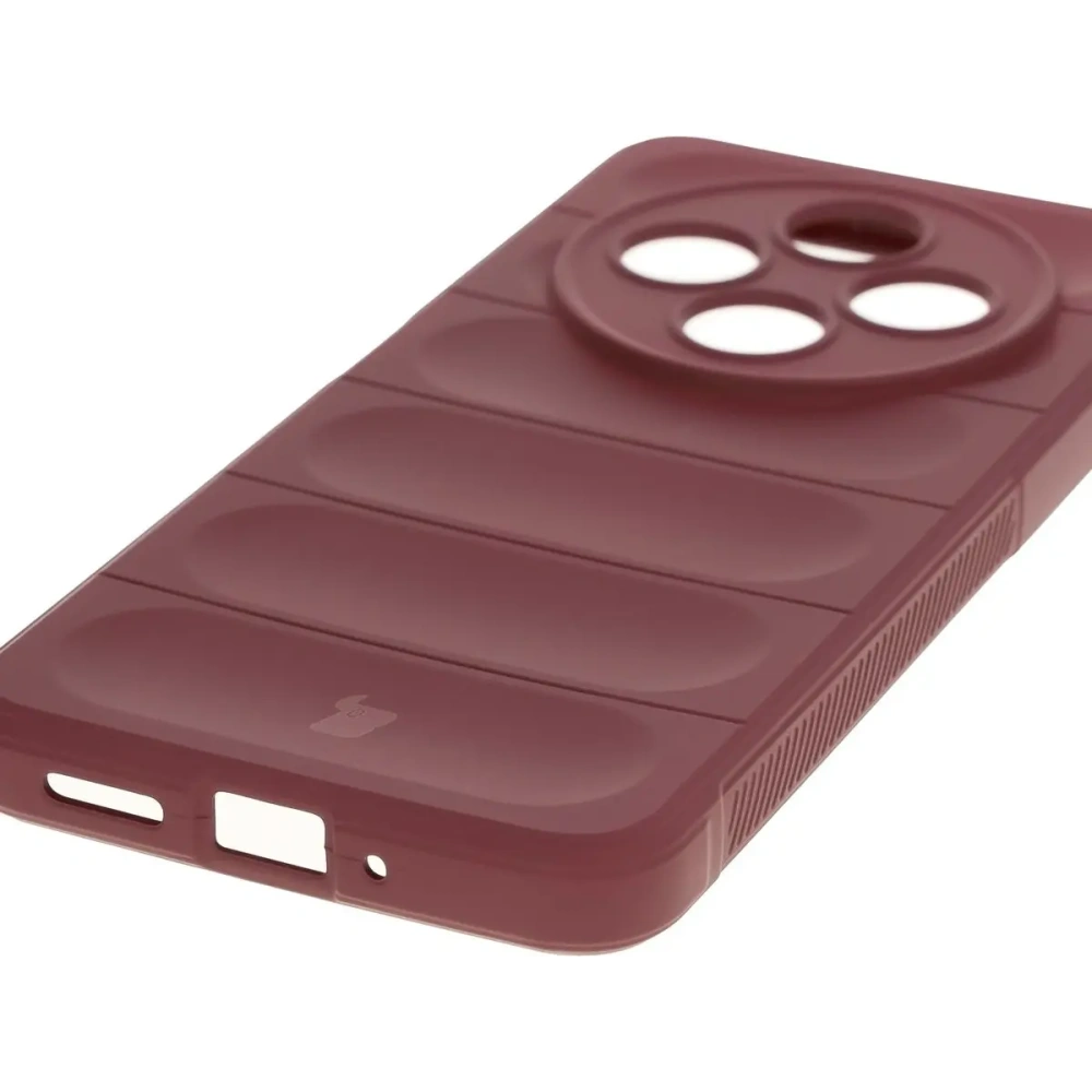 Pancerne etui Bizon Case Tur do Xiaomi Redmi 14C 4G / POCO C75 ciemnofioletowe