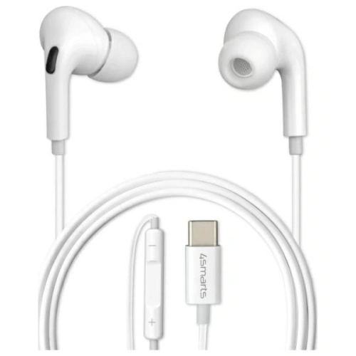 Kup 4smarts Melody Digital Basic USB-C In-Ear-Kopfhörer mit D/A-Wandler weiß - 4SMR64 - {ean13} - Sklep Home Screen