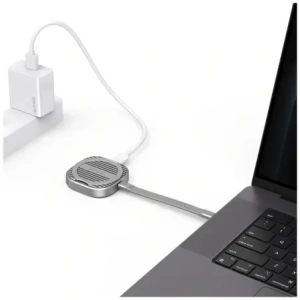 Kup Carcasă magnetică 4smarts pentru SSD NVMe M.2 2230 de până la 4TB cu suport 3xUSB-C MagSafe, gri - 4SMR65 - {ean13} - Sklep Home Screen