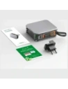 Kup Powerbank 4smarts Lucid 3in1 Hybrid Charger 10000mAh 20W z wbudowanym kablem USB-C / Lightning srebrny - 4SMR66 - {ean13} - Sklep Home Screen