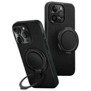 Kup Etui UNIQ Keva Air Apple iPhone 16 Pro Magclick Charging czarny/carbon black - UNIQ1428 - {ean13} - Sklep Home Screen