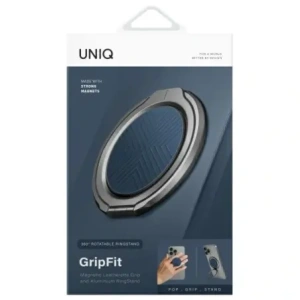 Kup Magnetický úchyt na prst s funkcí stojánku UNIQ Gripfit 360 Magnetic Mount&Kickstand modrý/safírově modrý - UNIQ1431 - {ean13} - Sklep Home Screen