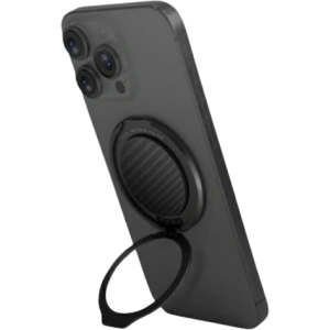 Kup Magnetyczny uchwyt na palec z funkcją podstawki UNIQ Gripfit Premium 360 Magnetic Mount&Kickstand Uchwyt Magnetyczny czarny/carbon black - UNIQ1435 - {ean13} - Sklep Home Screen