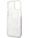 Buy [OUTLET] Case Guess GUHCP13SLFLSU Apple iPhone 13 mini purple hardcase Flower Liquid Glitter - OT-841 - {ean13} - Home Screen Store Europe