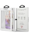 Buy [OUTLET] Case Guess GUHCP13SLFLSU Apple iPhone 13 mini purple hardcase Flower Liquid Glitter - OT-841 - {ean13} - Home Screen Store Europe