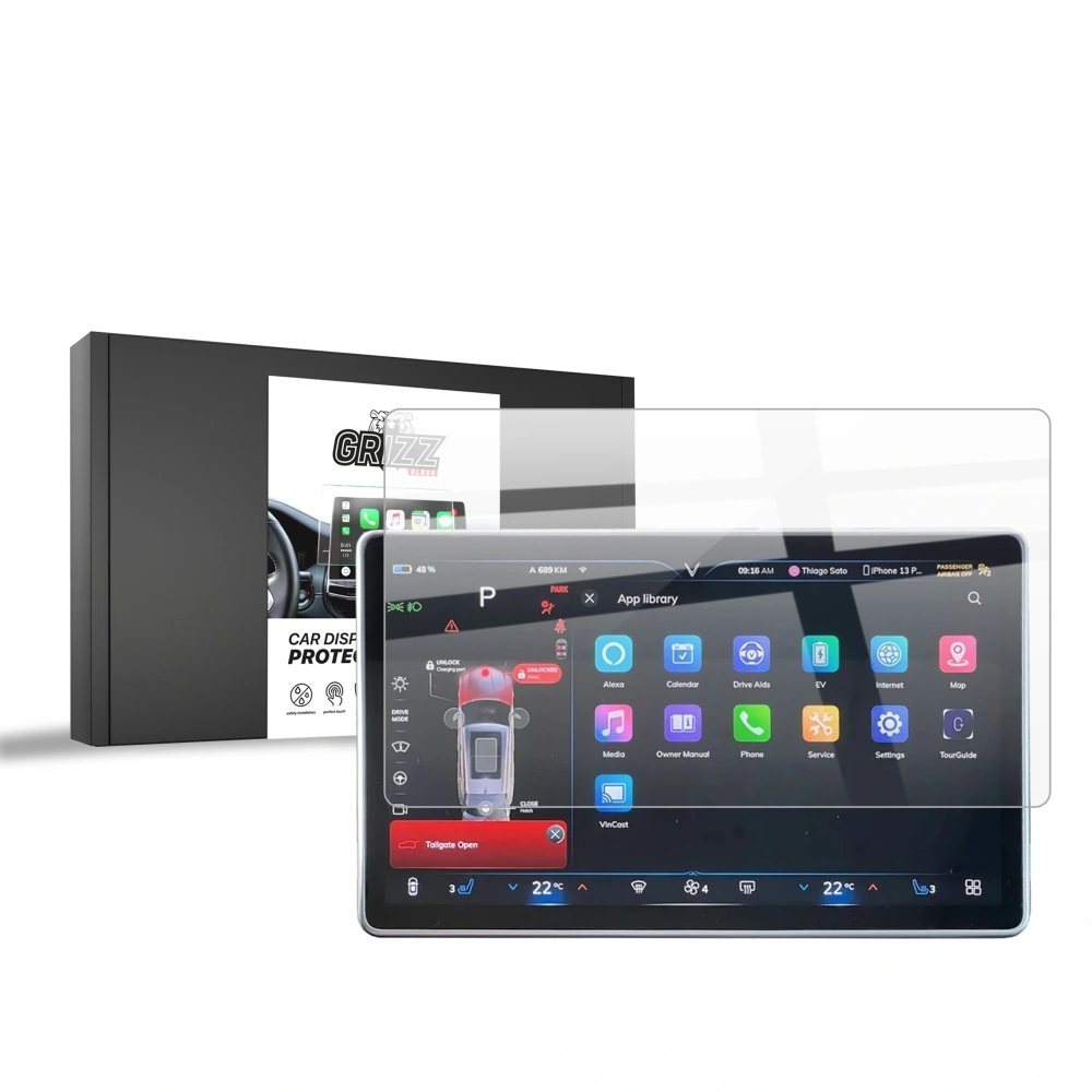 Folia ceramiczna GrizzGlass CarDisplay Protection do VinFast VF8 15,6" (2022-2025)
