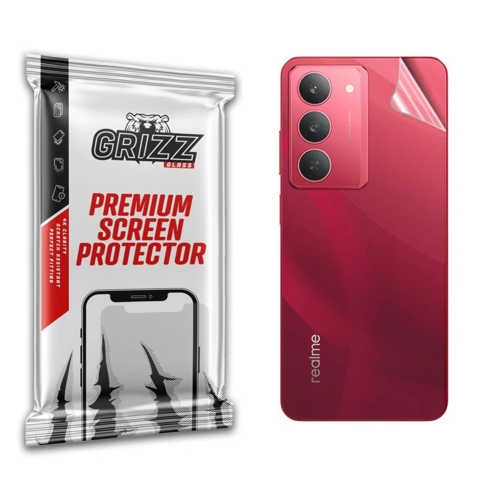 Folia na tył GrizzGlass SatinSkin do Realme V60 Pro