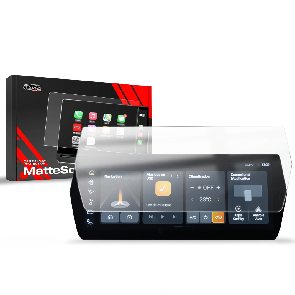 Folia matowa GrizzGlass CarDisplay Protection do MG ZS 12,3" (2024-2025)